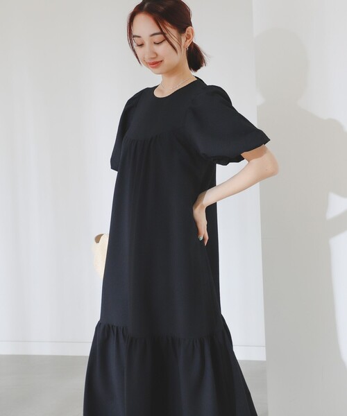 B:MING by BEAMS（ビーミングバイビームス）の「B:MING by BEAMS / シアサッカー ワンピース（ワンピース・レディース・ピンク/ブラック/サックスブルー・MEDIUM/SMALL）」の20枚目の写真