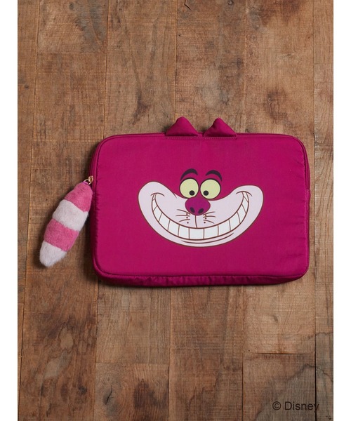 Disney（ディズニー）の「Cheshire Cat/PCケース（PC・タブレットケース・レディース・ピンク・FREE）」の2枚目の写真