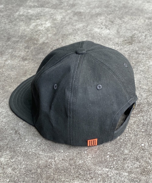 UNIVERSAL OVERALL（ユニバーサルオーバーオール）の「ショートバイザーキャップ2（キャップ・メンズ・ブラック/チャコールグレー/アイボリー・FREE）」の12枚目の写真