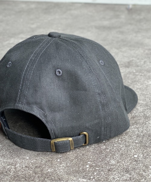 UNIVERSAL OVERALL（ユニバーサルオーバーオール）の「ショートバイザーキャップ2（キャップ・メンズ・ブラック/チャコールグレー/アイボリー・FREE）」の14枚目の写真