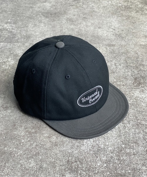 UNIVERSAL OVERALL（ユニバーサルオーバーオール）の「ショートバイザーキャップ2（キャップ・メンズ・ブラック/チャコールグレー/アイボリー・FREE）」の22枚目の写真