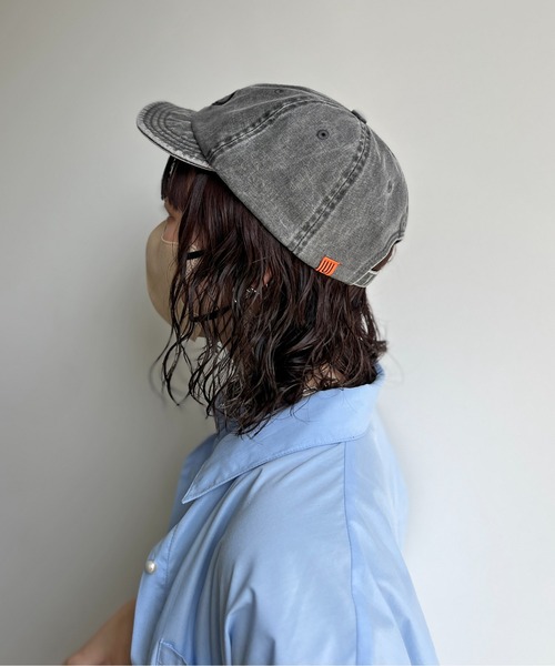 UNIVERSAL OVERALL（ユニバーサルオーバーオール）の「ショートバイザーキャップ2（キャップ・メンズ・ブラック/チャコールグレー/アイボリー・FREE）」の21枚目の写真