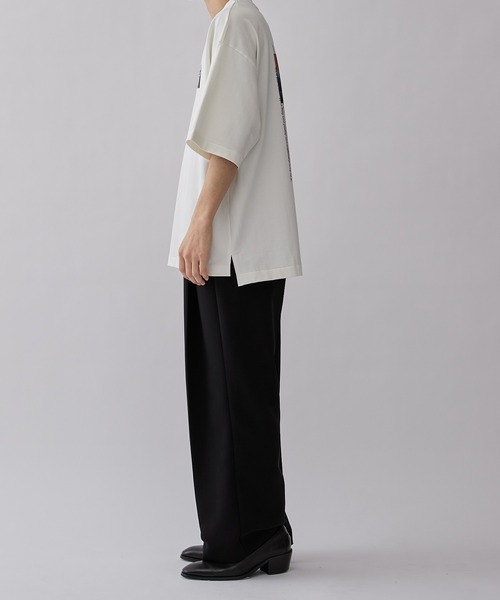 Lui's(ルイス)の「【プレミアムスビン】 W.BLAKE Tシャツ(Tシャツ/カットソー・メンズ・ブラック/ホワイト/バイオレット・M/S)」の7枚目の写真