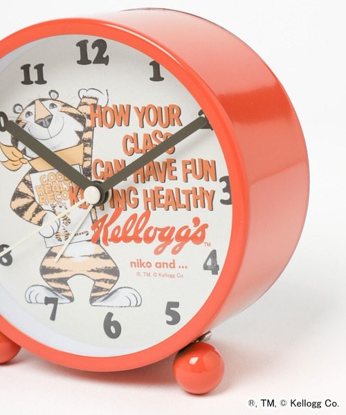 niko and（ニコアンド）の「【Kellogg's(ケロッグ)】コラボ目覚まし