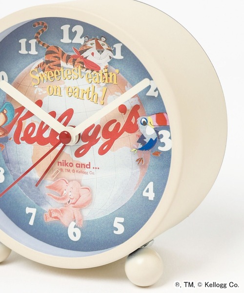 niko and（ニコアンド）の「【Kellogg's(ケロッグ)】コラボ目覚まし