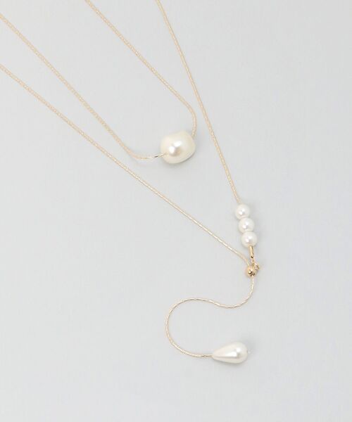 MAJESTIC LEGON（マジェスティックレゴン）の「アソートパールネックレス（ネックレス・レディース・A/B/C・FREE）」の2枚目の写真