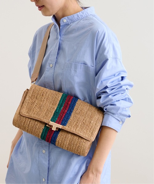 FRAMeWORK（フレームワーク）の「≪追加≫【A POINT/アポワン】ラフィアショルダーバック2（ショルダーバッグ・レディース・アイボリー・FREE）」の11枚目の写真