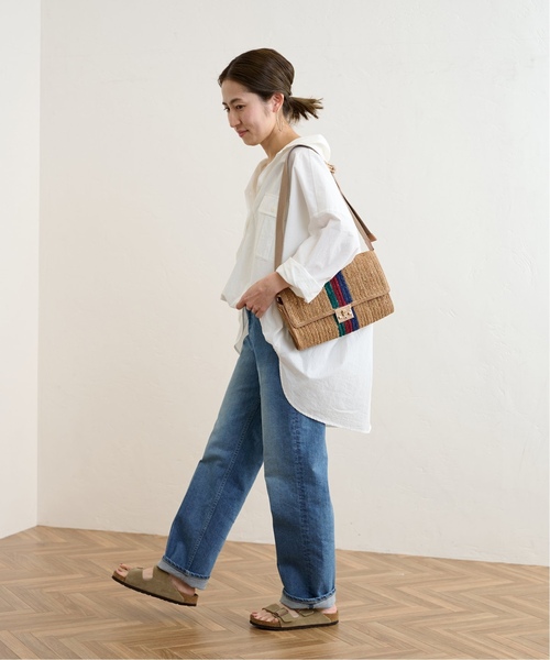 FRAMeWORK（フレームワーク）の「≪追加≫【A POINT/アポワン】ラフィアショルダーバック2（ショルダーバッグ・レディース・アイボリー・FREE）」の13枚目の写真