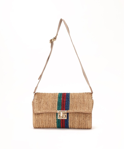 FRAMeWORK（フレームワーク）の「≪追加≫【A POINT/アポワン】ラフィアショルダーバック2（ショルダーバッグ・レディース・アイボリー・FREE）」の14枚目の写真