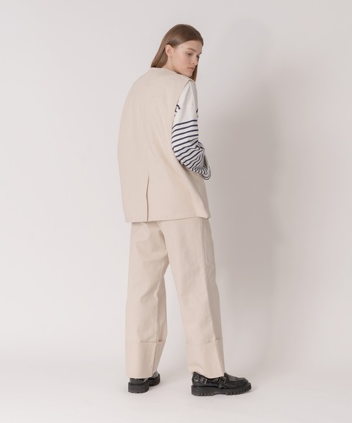 ONCILY（オンシェリー）の「【SET UP可能】ROLL UP DENIM PANTS / ロールアップデニムパンツ（デニムパンツ・メンズ・ナチュラル/ブラック/インディゴブルー・MEDIUM/LARGE/SMALL）」の13枚目の写真