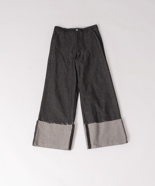 ONCILY（オンシェリー）の「【SET UP可能】ROLL UP DENIM PANTS / ロールアップデニムパンツ（デニムパンツ・メンズ・ナチュラル/ブラック/インディゴブルー・MEDIUM/LARGE/SMALL）」の11枚目の写真
