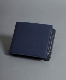 SITRY | Saffiano Synthetic Leather bi-fold wallet/サフィアーノ フェイクレザー 2つ折り 財布(財布)