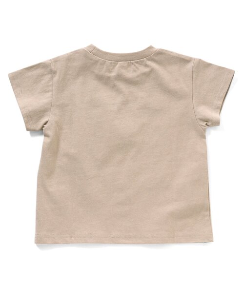 apres les cours（アプレレクール）の「【WEB限定】ポケットモチーフTシャツ（Tシャツ/カットソー・キッズ・チャコール/ベージュ/ラベンダー/グリーン/アイボリー・80/90/100/110/120/130）」の18枚目の写真