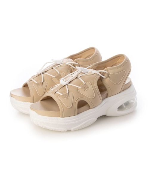 Realta（レアルタ）の「Realta(レアルタ)クッショニングソール厚底エアー底スポーツサンダル（サンダル・レディース・ホワイト系その他/ホワイト/ブラック系その他/ブラック/ベージュ/ネイビー・LL/L/S/M）」の20枚目の写真