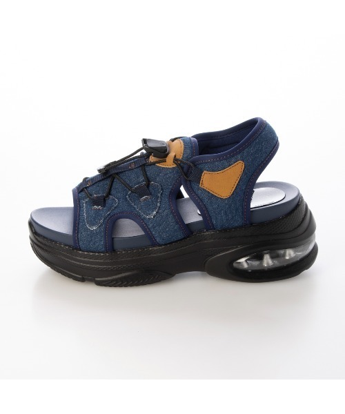 Realta（レアルタ）の「Realta(レアルタ)クッショニングソール厚底エアー底スポーツサンダル（サンダル・レディース・ホワイト系その他/ホワイト/ブラック系その他/ブラック/ベージュ/ネイビー・LL/L/S/M）」の11枚目の写真