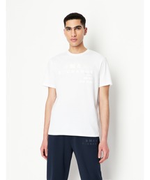 ARMANI EXCHANGE | 【A|X アルマーニ エクスチェンジ】サテンロゴ　半袖クルーネックTシャツ/REGULAR(Tシャツ/カットソー)