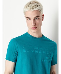 ARMANI EXCHANGE | 【A|X アルマーニ エクスチェンジ】サテンロゴ　半袖クルーネックTシャツ/REGULAR(Tシャツ/カットソー)