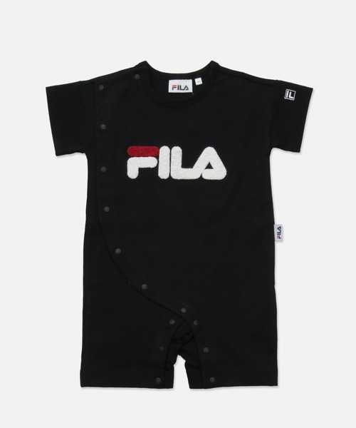 FILA(フィラ)の「FILA / フィラ ロゴ半袖カバーオール(ロンパース・キッズ・A/B/C/D/E/F/G/H/I・60cm/70cm/80cm)」の4枚目の写真