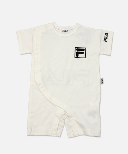 FILA(フィラ)の「FILA / フィラ ロゴ半袖カバーオール(ロンパース・キッズ・A/B/C/D/E/F/G/H/I・60cm/70cm/80cm)」の6枚目の写真