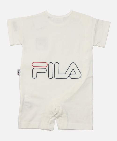 FILA(フィラ)の「FILA / フィラ ロゴ半袖カバーオール(ロンパース・キッズ・A/B/C/D/E/F/G/H/I・60cm/70cm/80cm)」の10枚目の写真