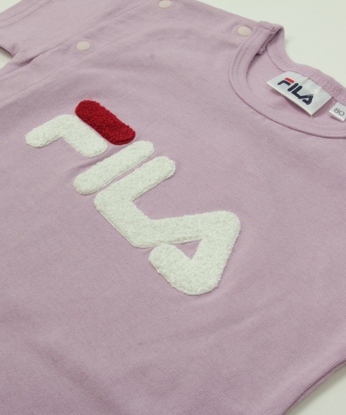 FILA(フィラ)の「FILA / フィラ ロゴ半袖カバーオール(ロンパース・キッズ・A/B/C/D/E/F/G/H/I・60cm/70cm/80cm)」の17枚目の写真