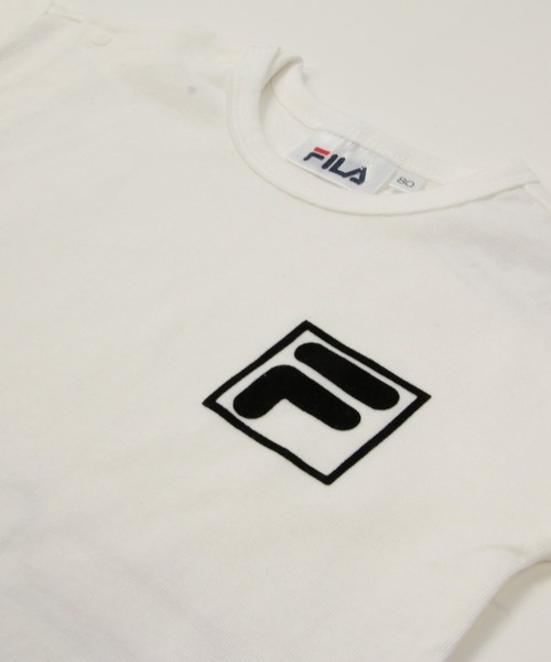 FILA(フィラ)の「FILA / フィラ ロゴ半袖カバーオール(ロンパース・キッズ・A/B/C/D/E/F/G/H/I・60cm/70cm/80cm)」の18枚目の写真