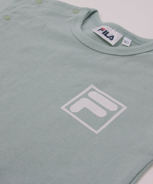 FILA(フィラ)の「FILA / フィラ ロゴ半袖カバーオール(ロンパース・キッズ・A/B/C/D/E/F/G/H/I・60cm/70cm/80cm)」の22枚目の写真
