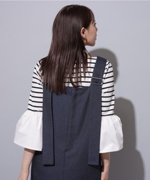 Mystrada（マイストラーダ）の「袖フレアカットソー（Tシャツ 