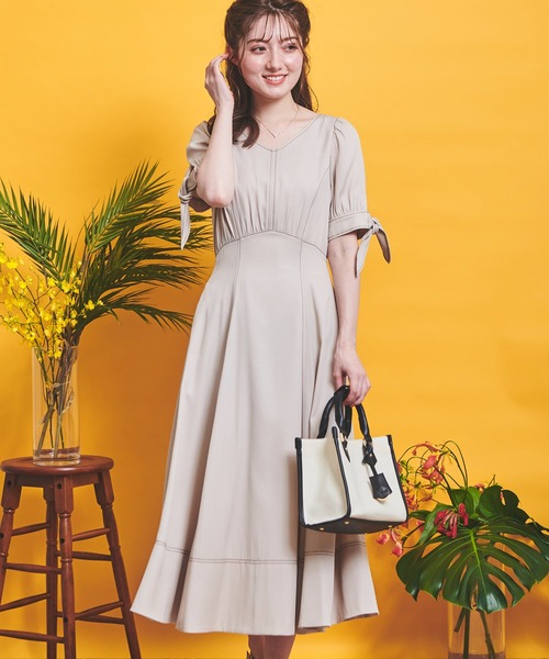 NOELA（ノエラ）の「デニムワンピース（ワンピース・レディース・ベージュ/インディゴブルー/ダークインディゴブルー・S/M）」の2枚目の写真