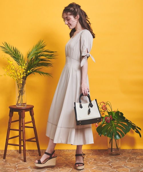 NOELA（ノエラ）の「デニムワンピース（ワンピース・レディース・ベージュ/インディゴブルー/ダークインディゴブルー・S/M）」の9枚目の写真