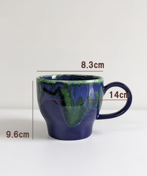 NAOKO HATA CERAMICS】MELT MUG CUP L マグカップ（食器