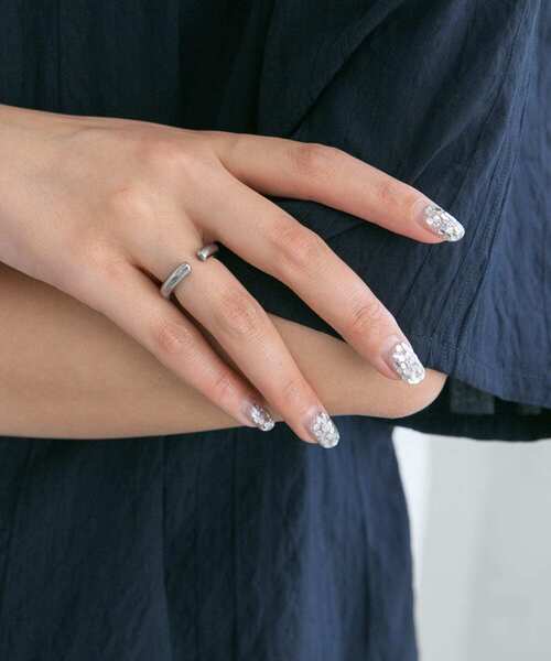 KBF（ケイビーエフ）の「2wayラウンドリング（リング・レディース・シルバー/ゴールド・ONE）」の7枚目の写真