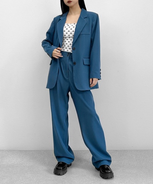 LVEU.(ラブユ.)の「【LVEU.】チェーンストラップ柄カップ付きキャミソール / トップス カットソー キャミソール キャミ リブ チェーン 総柄 プリント 英字 カップ付 パット入 ブラック ホワイト(キャミソール・レディース・ホワイト/ブラック・FREE)」の22枚目の写真