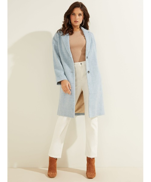 Guess（ゲス）の「Destiny Coat（チェスターコート・レディース・ライトブルー/ライトピンク・SMALL/MEDIUM/X-SMALL）」の5枚目の写真