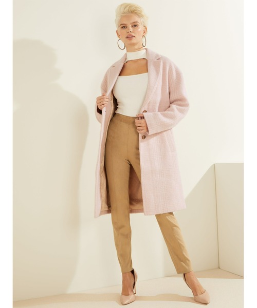 Guess（ゲス）の「Destiny Coat（チェスターコート・レディース・ライトブルー/ライトピンク・SMALL/MEDIUM/X-SMALL）」の8枚目の写真