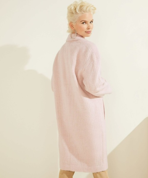 Guess（ゲス）の「Destiny Coat（チェスターコート・レディース・ライトブルー/ライトピンク・SMALL/MEDIUM/X-SMALL）」の6枚目の写真