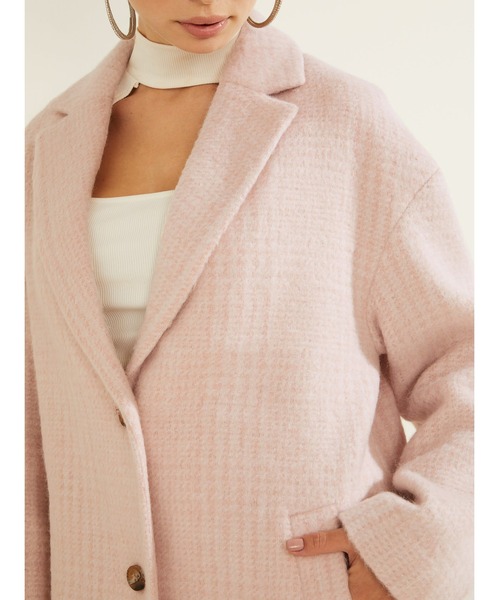 Guess（ゲス）の「Destiny Coat（チェスターコート・レディース・ライトブルー/ライトピンク・SMALL/MEDIUM/X-SMALL）」の9枚目の写真