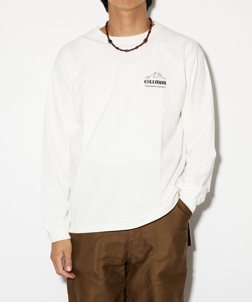 セール】【 Coleman / コールマン 】ロングプリントTシャツ 長袖