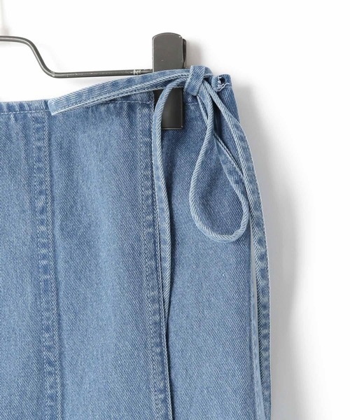 LOWRYS FARM（ローリーズファーム）の「スカパンフウＳＥＴデニムパンツ　905358（デニムパンツ・レディース・ライトブルー/ブルー・FREE）」の6枚目の写真