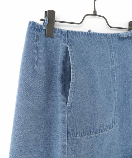 LOWRYS FARM（ローリーズファーム）の「スカパンフウＳＥＴデニムパンツ　905358（デニムパンツ・レディース・ライトブルー/ブルー・FREE）」の7枚目の写真
