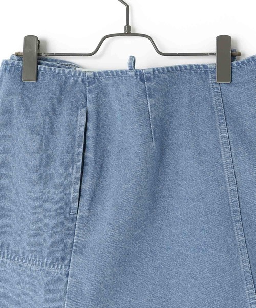 LOWRYS FARM（ローリーズファーム）の「スカパンフウＳＥＴデニムパンツ　905358（デニムパンツ・レディース・ライトブルー/ブルー・FREE）」の11枚目の写真