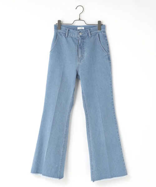 LOWRYS FARM（ローリーズファーム）の「スカパンフウＳＥＴデニムパンツ　905358（デニムパンツ・レディース・ライトブルー/ブルー・FREE）」の12枚目の写真