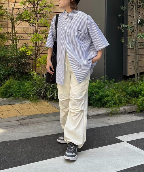 PBLIM（ページボーイリム）の「PBLIM/アソートコットンシャツ（シャツ/ブラウス・レディース・オフホワイト/ライトブルー/ネイビー・FREE）」の14枚目の写真