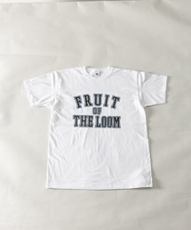 FRUIT OF THE LOOM | FRUIT OF THE LOOM UNISEX カレッジロゴプリント ショートスリーブTシャツ(Tシャツ/カットソー)