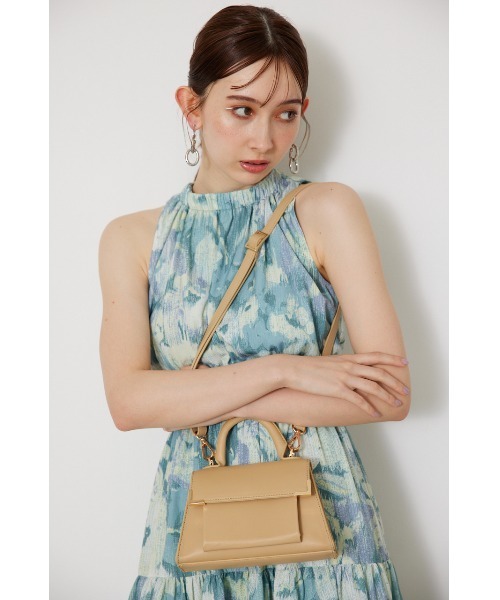 rienda(リエンダ)の「2WAYショルダーレディバッグ(ショルダーバッグ・レディース・ブラック/ライトベージュ/ライトイエロー・FREE)」の11枚目の写真