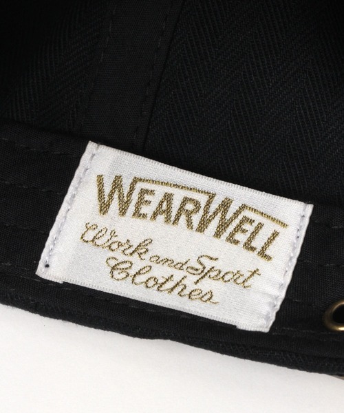 BAYFLOW（ベイフロー）の「【WEAR WELL（ウェアウェル）】別注ヘリンボーンキャップ（キャップ・メンズ・クリアグリーン/ブラック/ベージュ・FREE）」の14枚目の写真