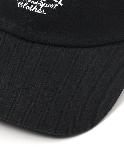 BAYFLOW（ベイフロー）の「【WEAR WELL（ウェアウェル）】別注ヘリンボーンキャップ（キャップ・メンズ・クリアグリーン/ブラック/ベージュ・FREE）」の15枚目の写真