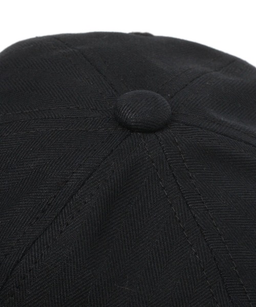 BAYFLOW（ベイフロー）の「【WEAR WELL（ウェアウェル）】別注ヘリンボーンキャップ（キャップ・メンズ・クリアグリーン/ブラック/ベージュ・FREE）」の4枚目の写真