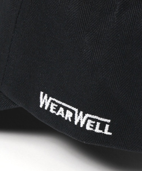 BAYFLOW（ベイフロー）の「【WEAR WELL（ウェアウェル）】別注ヘリンボーンキャップ（キャップ・メンズ・クリアグリーン/ブラック/ベージュ・FREE）」の7枚目の写真