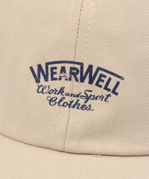 BAYFLOW（ベイフロー）の「【WEAR WELL（ウェアウェル）】別注ヘリンボーンキャップ（キャップ・メンズ・クリアグリーン/ブラック/ベージュ・FREE）」の16枚目の写真